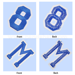Computerized Embroidery Cloth Iron On Patches&nbsp;DIY-GF0002-14B
