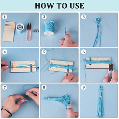 2 Set Wood Tassel Making Tool&nbsp;TOOL-BC0002-40