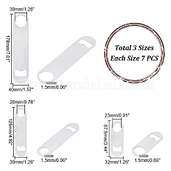 21Pcs 3 Style Stainless Steel Beer Bottle Openers&nbsp;AJEW-UN0001-22