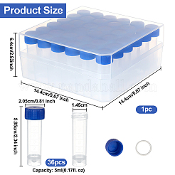 36Pcs Plastic Freezing Tubes&nbsp;CON-OC0001-56