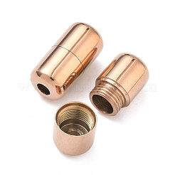 304 Stainless Steel Screw Clasps&nbsp;STAS-A138-10B-KCG