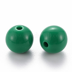Opaque Acrylic Beads&nbsp;MACR-S370-C12mm-24