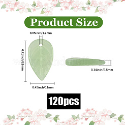 120Pcs Handmade Lampwork Pendants&nbsp;LAMP-PA0001-24A