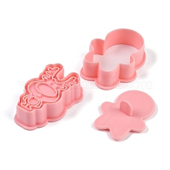 Christmas Plastic Cookie Candy Food Cutters Molds&nbsp;DIY-K080-01