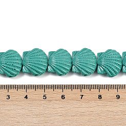 Synthetic Coral Dyed Carved Beads Strands&nbsp;CORA-K009-05B-03