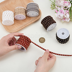 6 Rolls 6 Colors Faux Suede Cord&nbsp;LW-PH0002-37