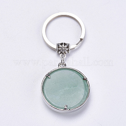 Natural Green Aventurine Keychain&nbsp;KEYC-G043-B06