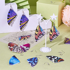 DIY Butterfly Wing Earring Making Kit&nbsp;DIY-TA0006-45