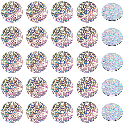 100G PVC Paillette/Sequin Pendants&nbsp;PVC-CY0001-09A