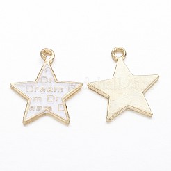 Alloy Enamel Pendants&nbsp;X-PALLOY-P118-15