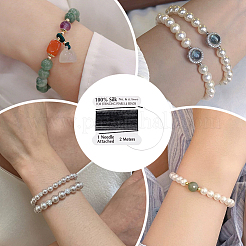 5Pcs Pure Silk Cord&nbsp;OCOR-BBC0001-04A