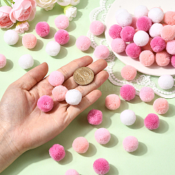 120Pcs 4 Colors  Polyester Pompom Ball&nbsp;FIND-SC0019-66A