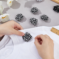 16Pcs Nylon Flower Ornament Accesories&nbsp;DIY-FH0007-91