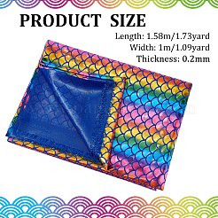 Glitter Polyester Fabric&nbsp;DIY-WH0304-648B