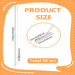 50Pcs Polyester Elastic Closure for Travel Notebook&nbsp;AJEW-LP0001-06