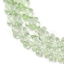 Transparent Glass Beads Strands&nbsp;GLAA-H038-02B