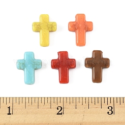250Pcs Crackle Opaque Acrylic Beads&nbsp;OACR-FS0002-22