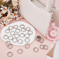 32Pcs Alloy Spring Gate Rings&nbsp;FIND-ME0003-23P