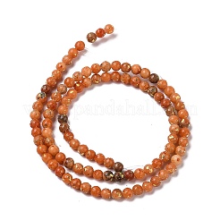 Assembled Natural Dolomite and Synthetic Opal Beads Strands&nbsp;G-Q017-G06-01B-1