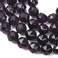 Natural Amethyst Beads Strands&nbsp;GG-CBA59DD-B01-10mm