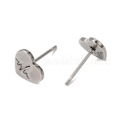 304 Stainless Steel Stud Earrings for Women&nbsp;SA-CBAAD0D-01P