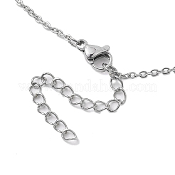 304 Stainless Steel Cable Chain Necklace&nbsp;NJEW-JN04855
