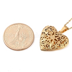 201 Stainless Steel Cable Chain Necklaces&nbsp;NJEW-M050-04B-G-1