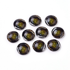 Glass Cabochons&nbsp;GLAA-WH0015-22A-02