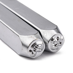 Iron Metal Stamps&nbsp;AJEW-L060-03H