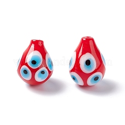 Handmade Evil Eye Lampwork Beads&nbsp;LAMP-F025-05B
