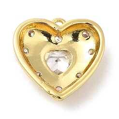 Brass with Cubic Zirconia Pendants&nbsp;KK-Q781-03G-02