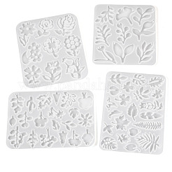 4Pcs 4 Styles Silicone Molds&nbsp;DIY-TA0013-63