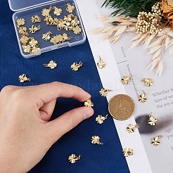 40Pcs Brass Charms&nbsp;KK-DC0003-78