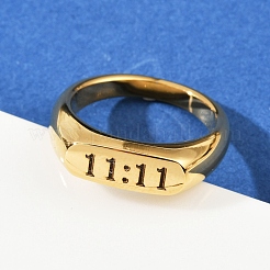 304 Stainless Steel Plain Band Finger Rings&nbsp;RJEW-P152-01G
