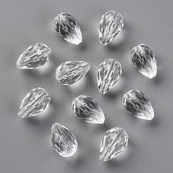 Transparent Acrylic Beads&nbsp;X-TACR-S128-01