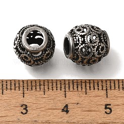 304 Stainless Steel European Beads&nbsp;STAS-D191-09F-AS