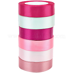 6 Rolls 6 Colors Polyester Ribbon&nbsp;OCOR-CP0001-27C