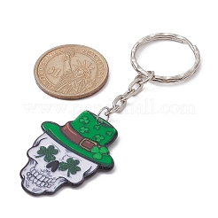 Saint Patrick's Day Printed Acrylic Pendants Keychain&nbsp;KEYC-JKC00523