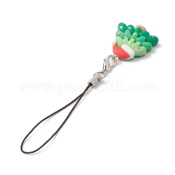 Christmas Opaque Resin Mobile Straps&nbsp;HJEW-JM01096