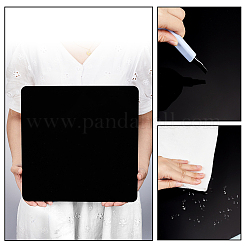 2Pcs 2 Colors Square Acrylic Reflection Display Board&nbsp;FIND-PH0027-85