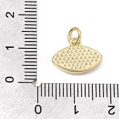 Brass & Natural White Shell & ResinPendants&nbsp;SH-CBA3C32-09G