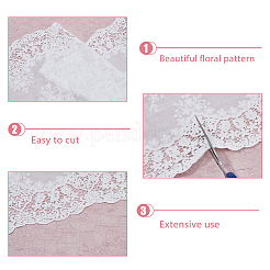 3 Yards Cotton Lace Trim Fabric&nbsp;DIY-DC0003-42