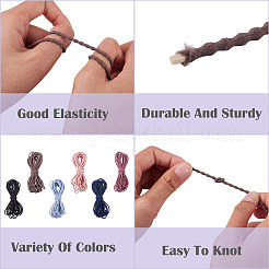 30M 6 Colors Polyester Elastic Cords&nbsp;EC-TA0001-07D