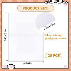Aluminum Heat Transfer Printing Blank Bndicator Plate&nbsp;DIY-CP0013-28A