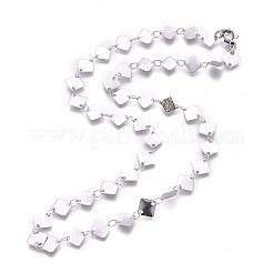 Non-Tarnish 304 Stainless Steel Link Chain Necklaces&nbsp;NJEW-L457-006P