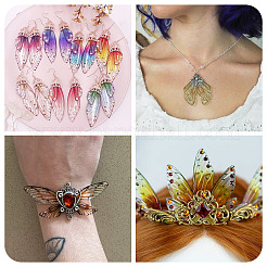 DIY Butterfly Wing Earrings Making Kit&nbsp;DIY-TA0003-73