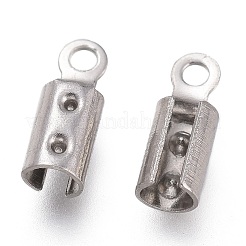Tarnish Resistant 304 Stainless Steel Folding Crimp Ends&nbsp;STAS-O130-03B