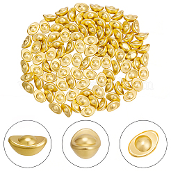 100Pcs Zinc Alloy Ingots/Gold Bars Display Decorations&nbsp;DJEW-SP0001-30