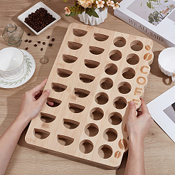 Wooden Cup Coffee Pod Holders&nbsp;ODIS-WH0030-153