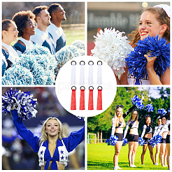 24Pcs 2 Colors Polyester Cheerleader Pom Poms Labels Ribbon&nbsp;FIND-CN0002-32
